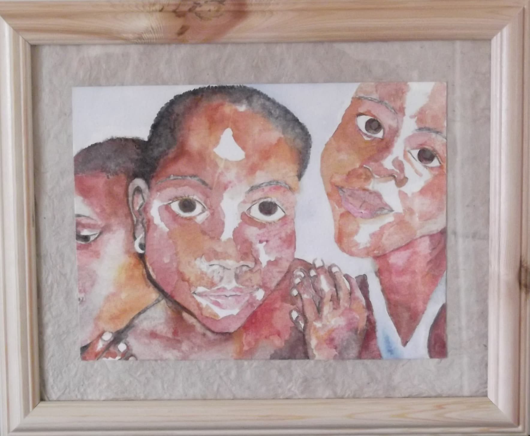 Ghana, watercolour, Watercolour